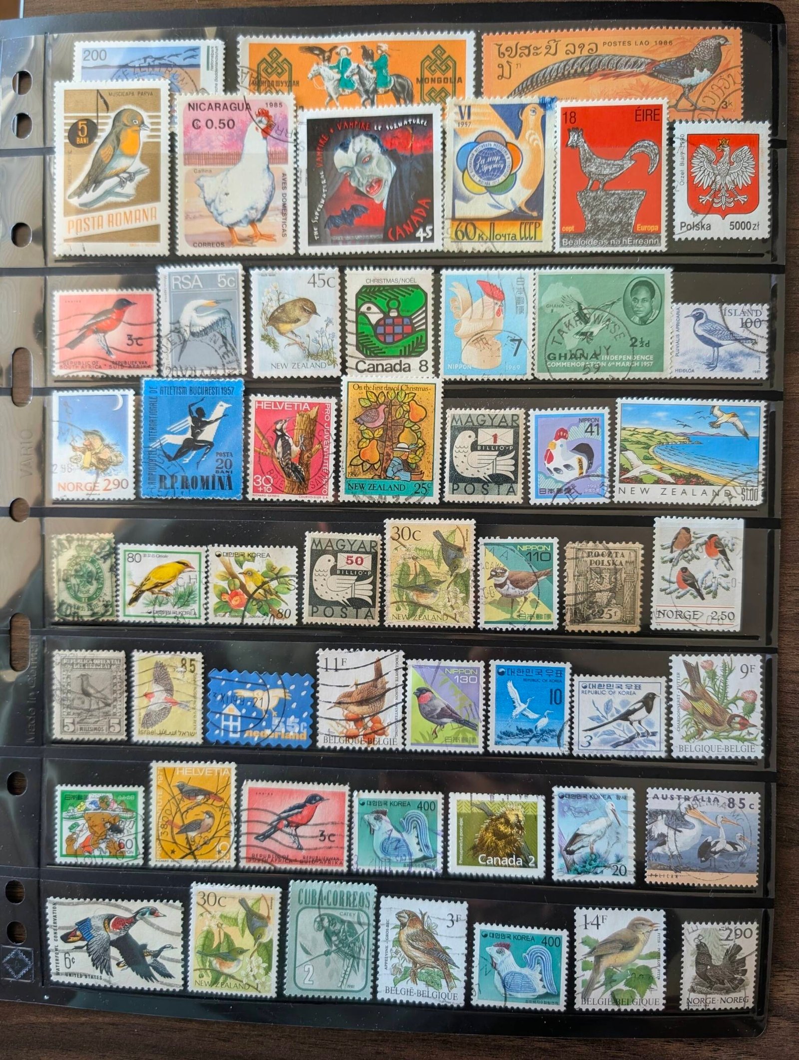 Birds Thematic Stamp Collection - Image 9