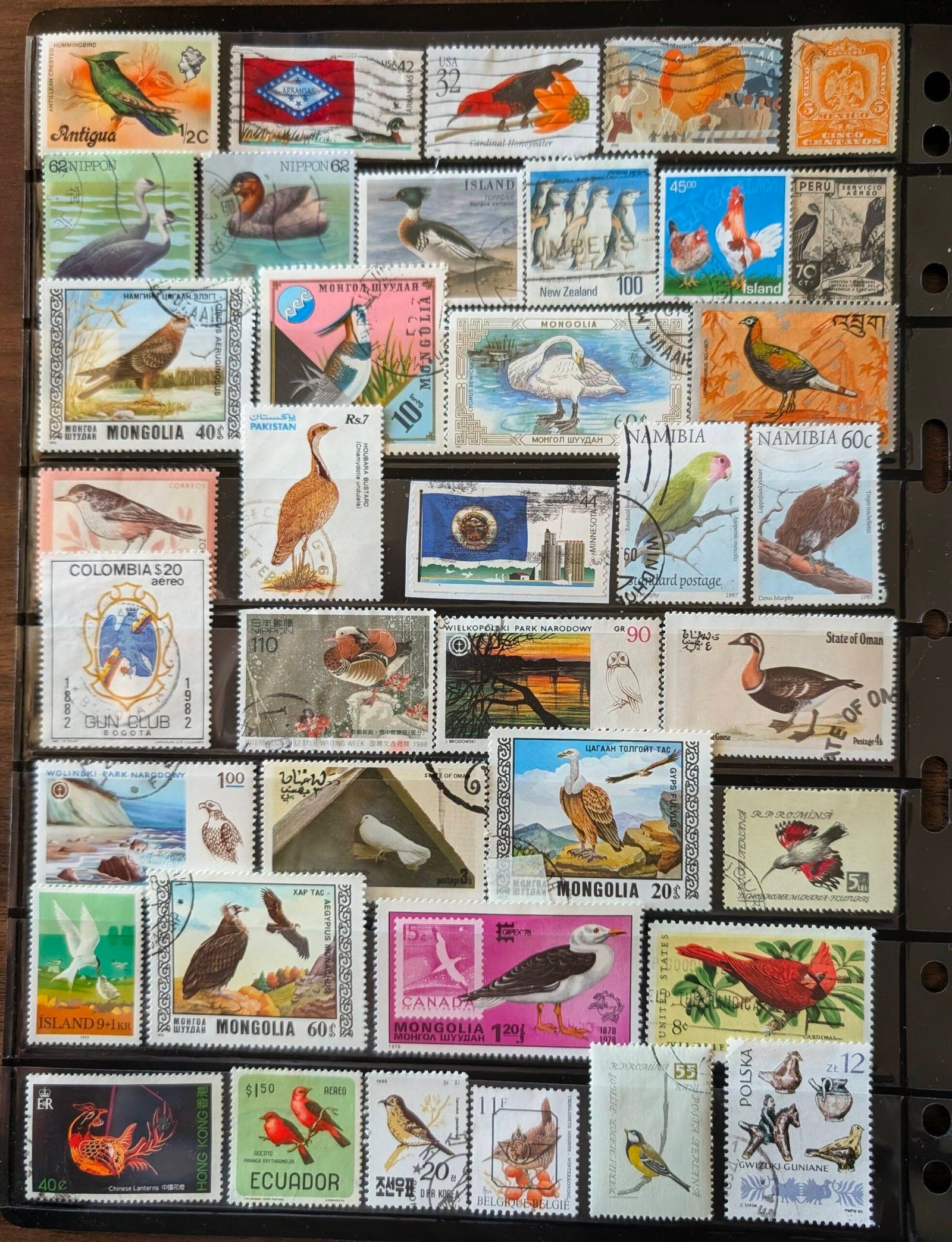 Birds Thematic Stamp Collection - Image 7