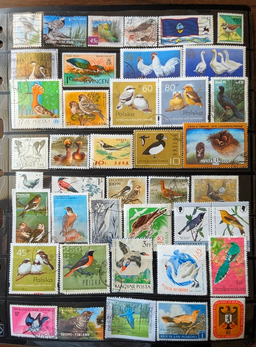 Birds Thematic Stamp Collection - Image 13