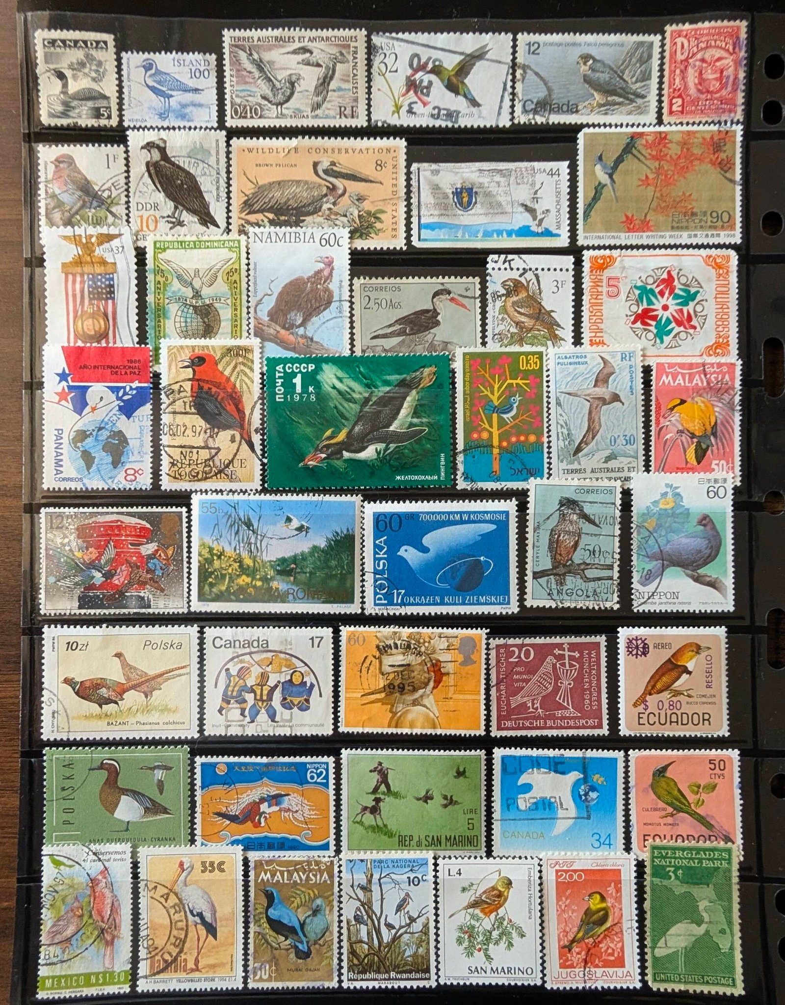 Birds Thematic Stamp Collection - Image 4