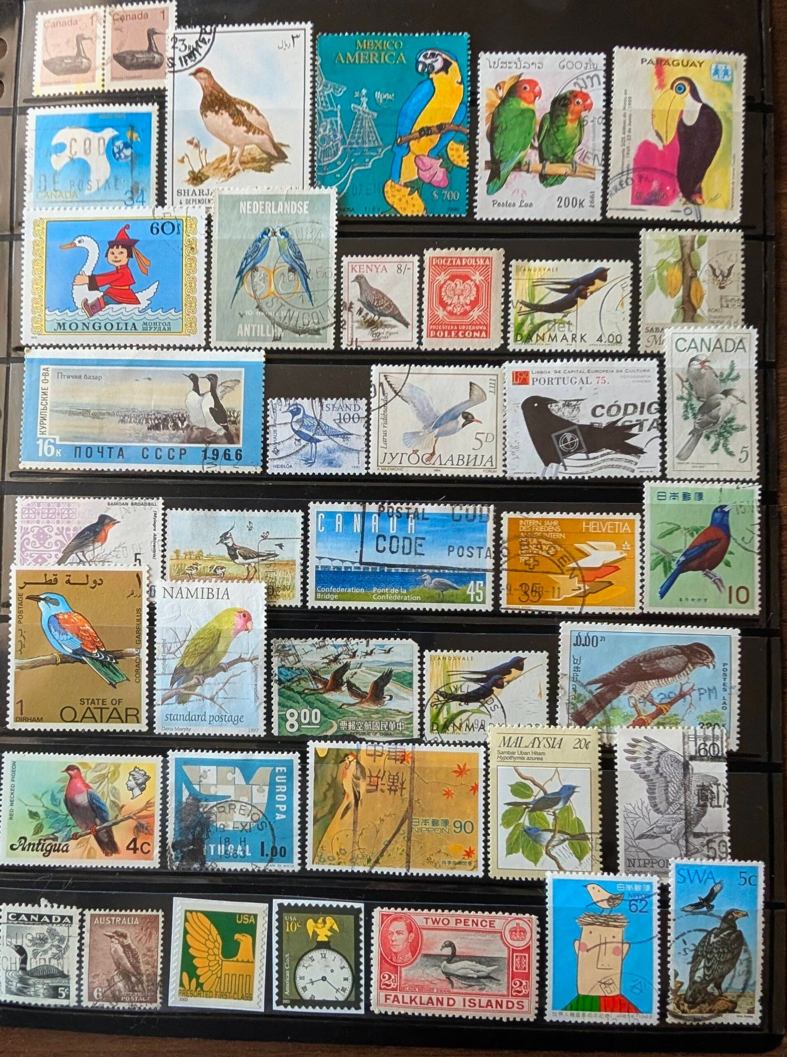 Birds Thematic Stamp Collection - Image 6