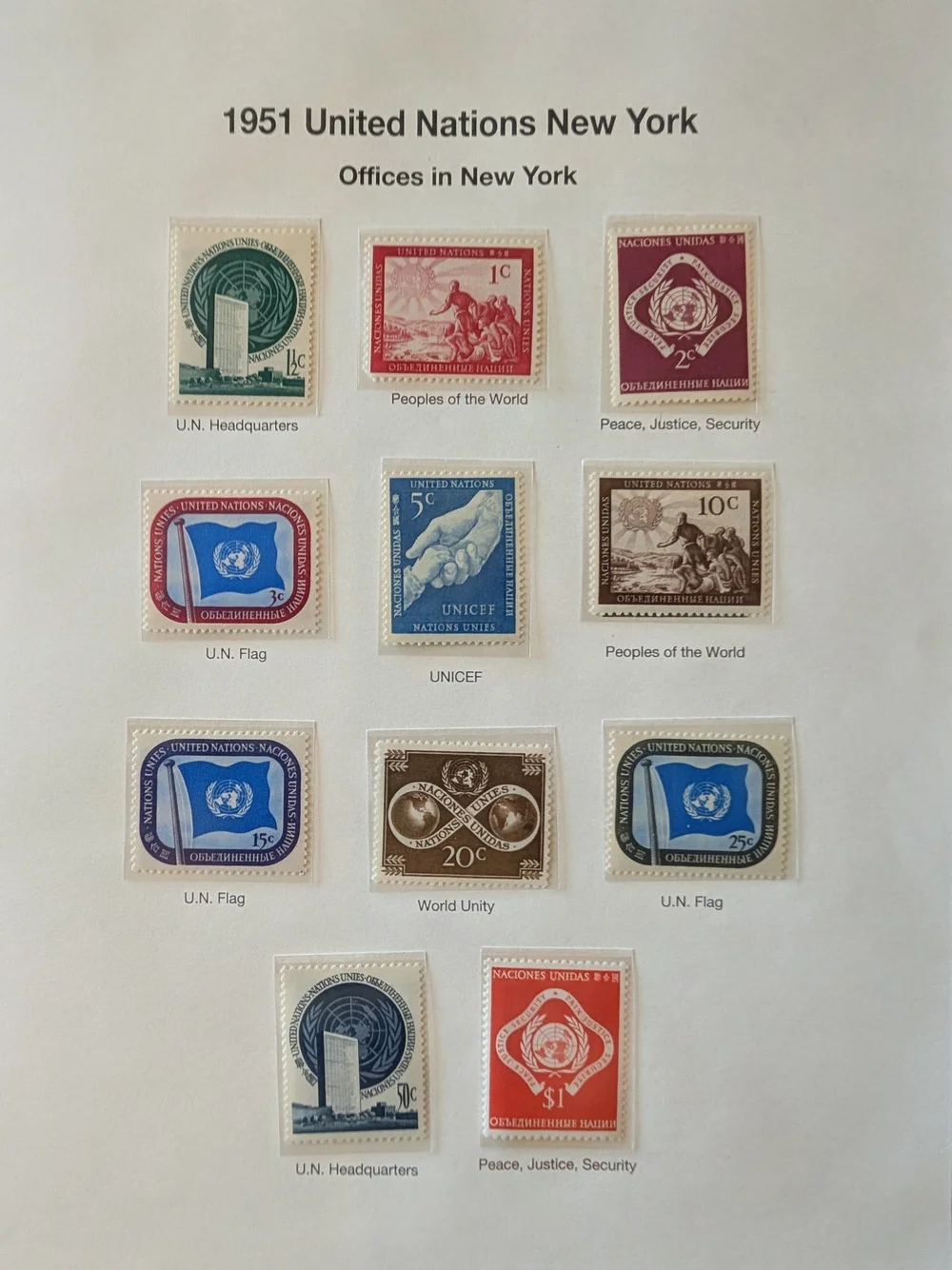 United Nations Stamp Collection - Image 3