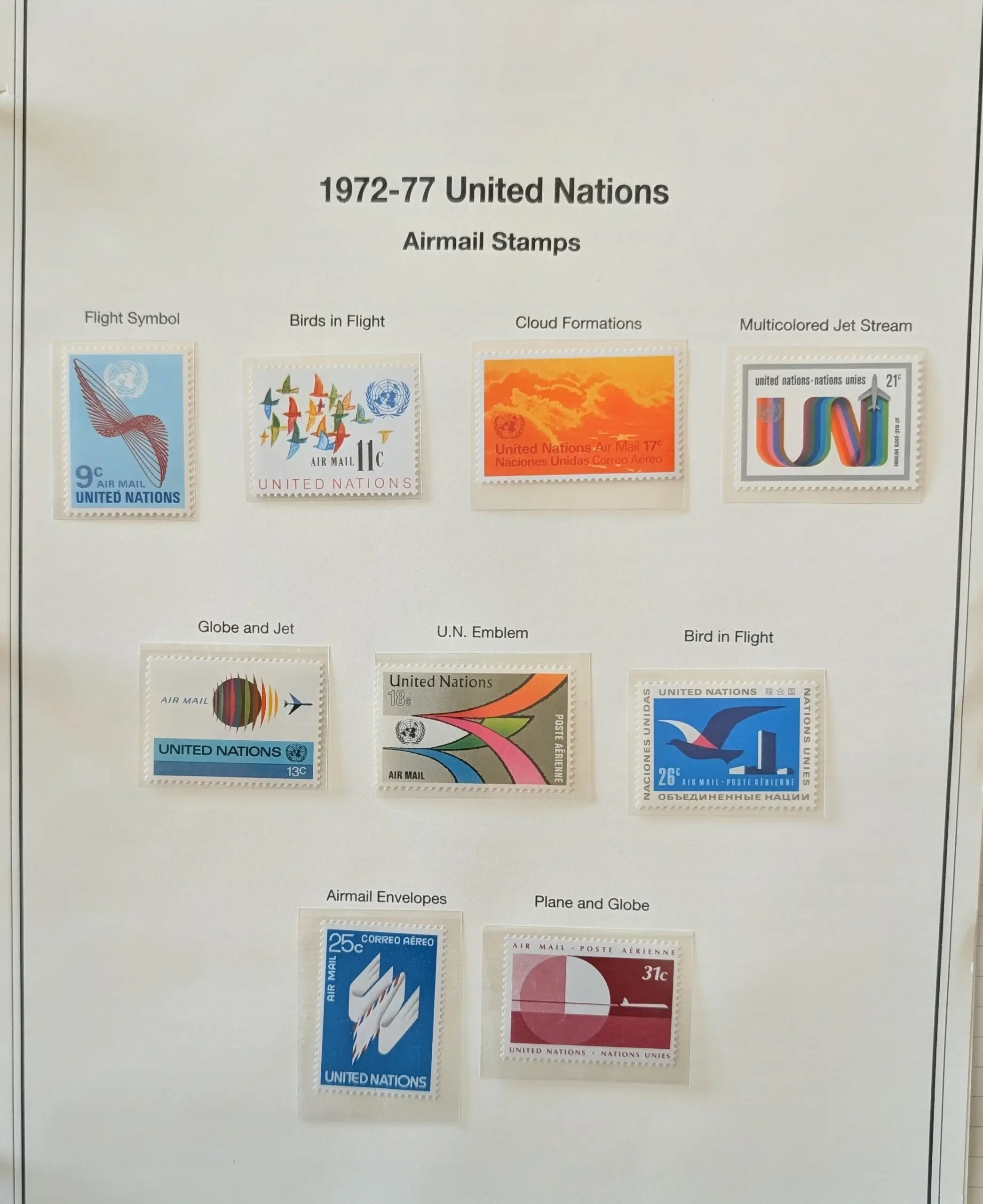 United Nations Stamp Collection - Image 2