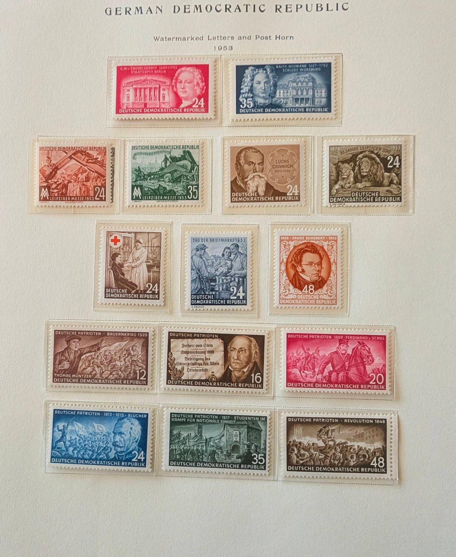 German Democratic Republic Stamp Collection - Image 4