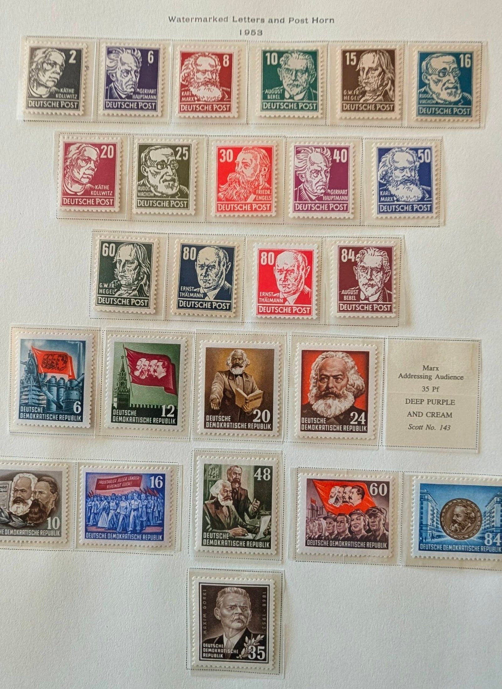 German Democratic Republic Stamp Collection - Image 5