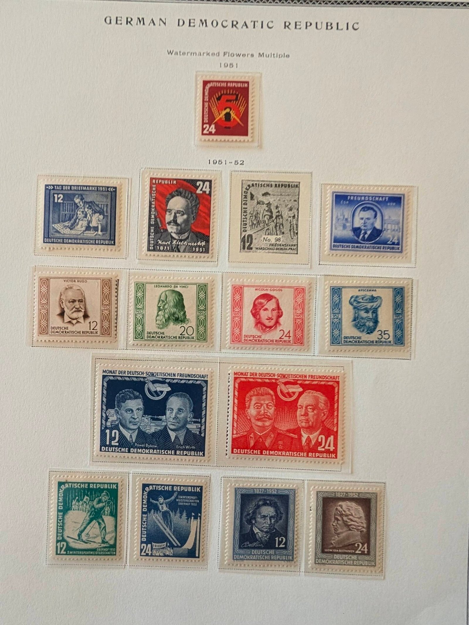 German Democratic Republic Stamp Collection - Image 7