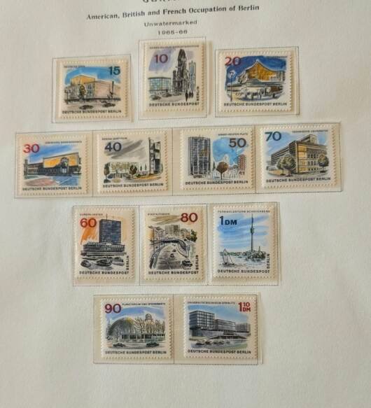 Berlin Stamp Collection 1948–1990